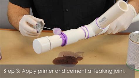 how to fix leaking pvc joint without cutting|How to Repair a Broken PVC Joint in 3 Easy Steps (No Cutting。